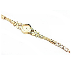 Unique Design Golden Bracelet Wristwatches