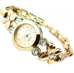 Unique Design Golden Bracelet Wristwatches