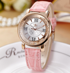 Women Crystal Dress Watches Top Brand