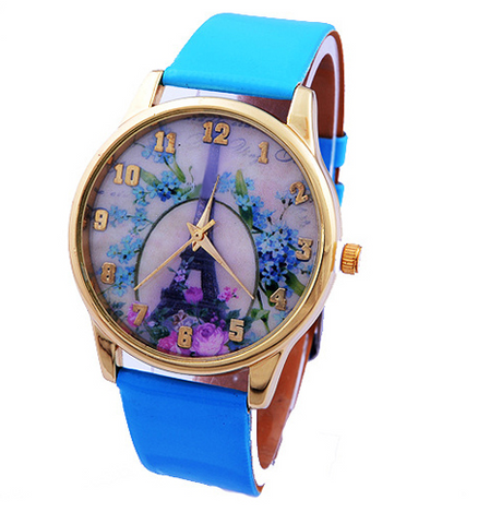 Women's Geneva Flower Wrist Watch