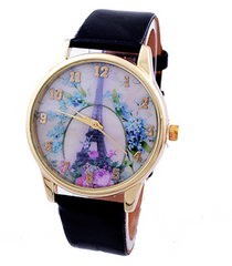 Women's Geneva Flower Wrist Watch