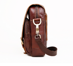 Vintage Genuine Leather Messenger Bag