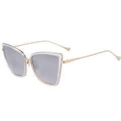 Metal Cat Eye Design Sunglasses