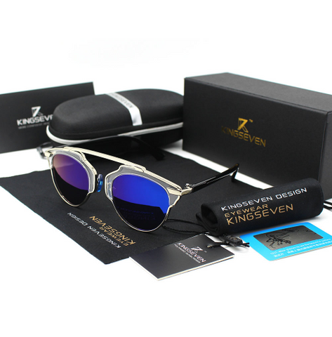 Kingseven Butterfly Alloy Polarized Sunglasses