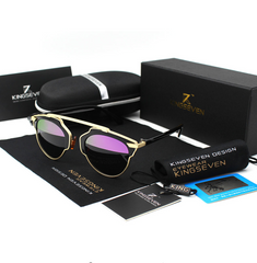 Kingseven Butterfly Alloy Polarized Sunglasses