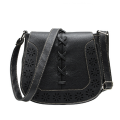 Retro Hollow Out Cross Body Shoulder Bag