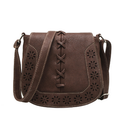 Retro Hollow Out Cross Body Shoulder Bag