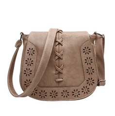 Retro Hollow Out Cross Body Shoulder Bag