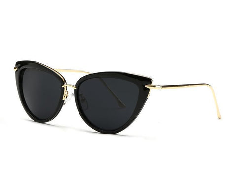 Newest Temple Cat Eye Sunglasses for Women