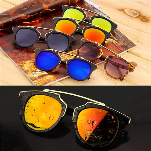 Super Star Cat Eye Coating Sunglasses