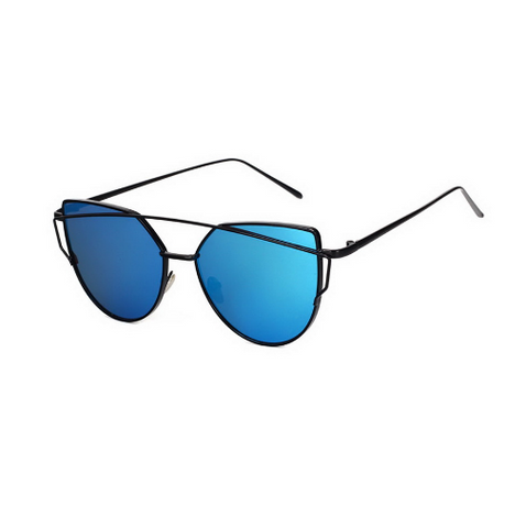 Coating Mirror Sunglasses Women/Men Cat Eye