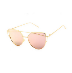 Coating Mirror Sunglasses Women/Men Cat Eye