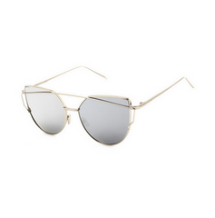 Coating Mirror Sunglasses Women/Men Cat Eye