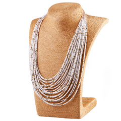 Bohemia Style Hand-woven Bib Choker Necklace