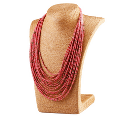 Bohemia Style Hand-woven Bib Choker Necklace