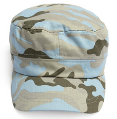 Cadet Hat Flat Bill Sun Cap